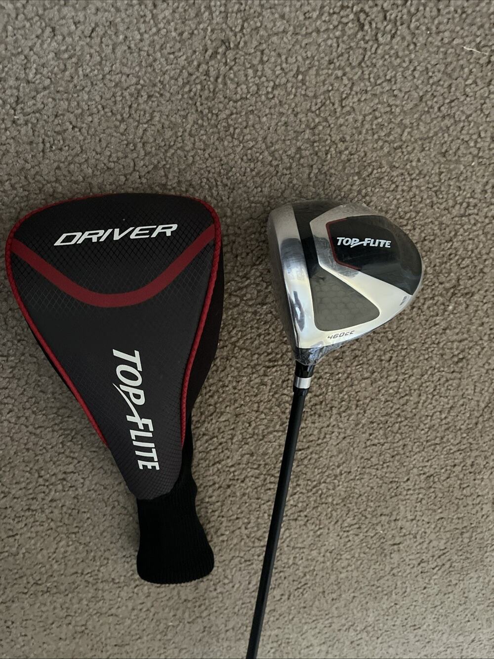 Top Flite Driver LH 1W 460cc Men's Flex Graphite Shaft. New!!